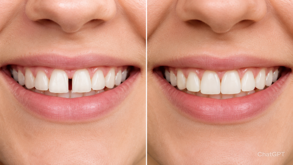 Can Cosmetic Dental Bonding Fix Gaps Between Teeth?
