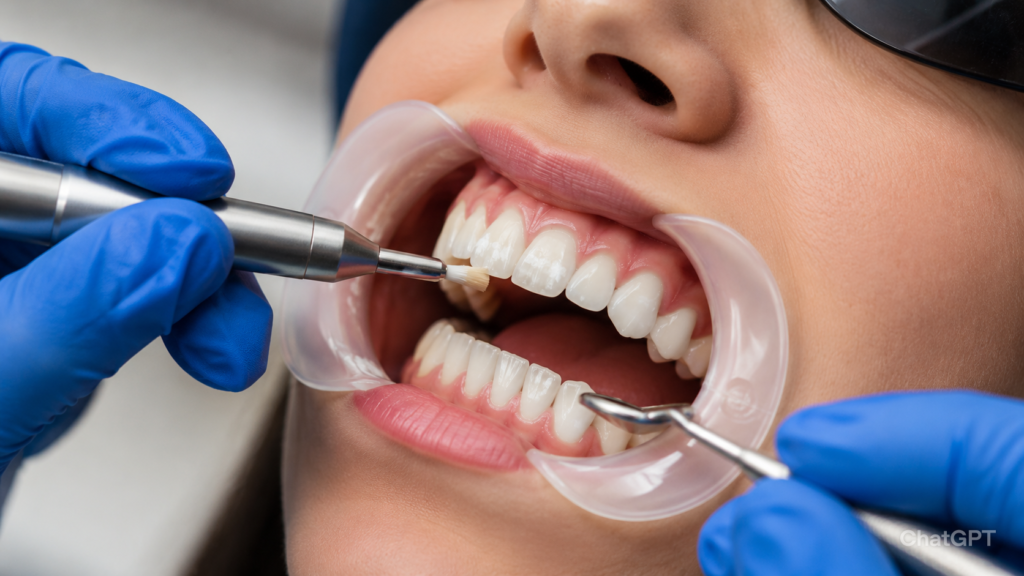 Can dental composite bonding cover severe fluorosis?
