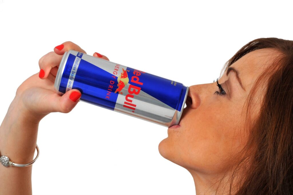 Can I drink Red Bull after composite bonding?