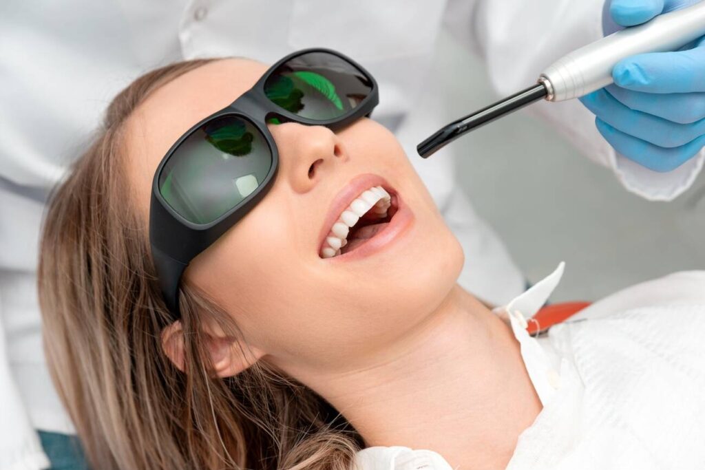 How long does laser teeth whitening last?